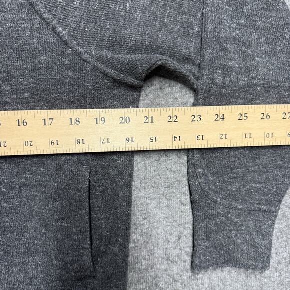 Nike 1/4 Zip Sweater Women's Small Gray Pullover Mock Neck Long Sleeve - Picture 6 of 7